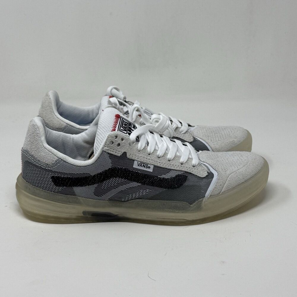 Vans Evdnt Ultimate Waffle Sneakers Mens 8 Gray Black Suede Skate Shoes